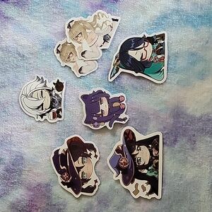 Nwot 7 Genshin Impact Stickers